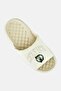 Men Boston Celtics Tonal Pop Slip On Slides, Off White - 4