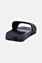 Kids Boy Atlanta Hawks Primary Logo Slip On Slides, Black - 3