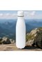 Double Wall Thermal Vacuum Flask – Insulated Stainless Steel Sports Water Bottle, Leak-Proof Reusable Hot & Cold Drink Bottle for Gym, Travel, Office & Outdoor Activities (White) - 5