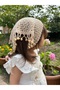Baby Girl Children's Hand Knitted Hair Bandana Gift, Fancy Girls - 3
