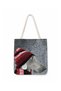 Women's Dog-Woven Shoulder Bag Casual Tote Bag - 3