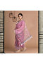 Mysamr Pink Viscose Cotton Kurta With Palazzo & Dupatta Set - VRN1016 | Pink-Size:XL-42-Inches - 5