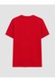 Alita City Lcw Kids Red Oval Collar Girls' T-Shirt with a Difference - 4