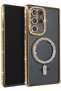 Matxzngz Galaxy S25 Ultra Case Joke Simli Magneticsafe Case (00427) - Gold