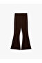 Standard Waist Slim Fit Wide Spanish Leg Pants - 4