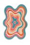 Sdt Mixed Patterned Modern Woven Base Decorative Carpet Sdtamor1327 - 2