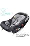 Bibo Baby Car Seat - Grey - 6
