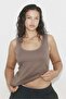 Lace-trimmed vest top
