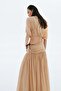 Gathered crêpe skirt - 5