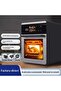 18L Digital Air Fryer Oven 1800W with Touch Control, 80-200°C Temperature & Multi Cooking Presets - 2