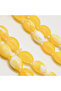 Amber Dust Rosary – 33 Beads 8×11.5mm Yellow & White Oval Prayer Tasbih 21g - 4