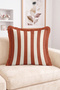Vertical Stripes Retro Style Fringe Throw Pillow Cover - Tassel Pillowcase and Sofa Throw Pillow Cover