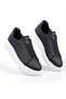 Zrc2619 - High Quality Daily Elastic Men's Casual Sports Shoes Black White - 4