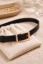 Gold Square Buckle Bridge Belt - 3