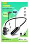 MZ800 Wireless Neckband Earphones with Bluetooth 5.4, LED Power Display - 2