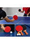Table Tennis Racket Set 2 Rackets 3 Balls Ping Pong Racket Set Wooden Handle - 3