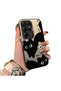 Samsung Galaxy S25 Ultra Compatible High-Quality Fun Black Cat Printed Case - 2
