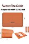 13-14 Inch Laptop Sleeve Bag Universial 2 in 1 Inner Sleeve with Stand Function Portable Waterproof - 6