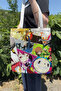 Persona 4 Revival V3 Double-Sided Canvas Print Tote Bag Computer Gaming Video Game