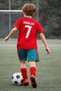 Portugal Football Team Kids Jersey Set – Boys Number 7 Style T-Shirt & Shorts Kit, Breathable Sports Outfit-Size 30 (10-11Year) - 4