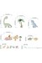 Dinosaur Wall Stickers for Boys Room: Peel and Stick Dino Wall Decals - Baby Nursery Bedroom - Children Supplies Ages 1-12 Years Wall Decor Art - 4