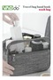 Multifunctional Hanging Toiletry Wash Bag Wet and dry separation Portable Large-Capacity Storage Tra - 2