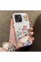 Tecno Spark 40C Compatible Heart-Themed Fox Rabbit Printed Case, Matching Cover for Friend and Couple
