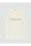 Rmz Gi̇yi̇m Farkiyla Zero Roba Collar Printed Men's Sleeveless T-Shirt