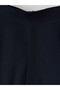 Lcw Modest Navy Blue Flared Skirt with Zipper at the Waist - 6