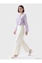Lcw Modesthigh Waist Wide Leg Women's Crepe Trousers