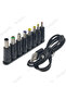 كابل طاقة عالمي USB إلى مقبس DC 5.5 * 2.1 ملم، سلك شحن 5 فولت مع 8 موصلات قابلة للاختيار - 8