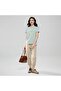 Women’s Cotton Crew Neck Printed Comfort Tee - 6