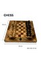 Schondor - Decorative Chess-Backgammon - Luxury Set - Model BA-CH-S3 - 3