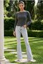 Adara Ice-Blue Snow Wash High Waist Lycra Jeans, Women's Spanish Leg Jeanscnrk*4