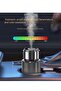 Car Fragrance Air Diffuser with 160ml Capacity and Stary Night Light Function, Mini Car Air Diffuser – Black - 2