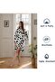 Women's Bathrobes Soft Long Full Length Wrap Dressing Gown Lightweight Knit Kimonos Robe With Pockets Comfortable Skin Friendly All Season Robe - 6