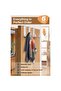 Behind - the - door hooks, 6 - pc stainless steel coat rack set, for standard doors, drawers, cabinets, and wardrobes; ideal for kitchens,... - 2
