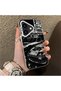 iPhone 16 Plus Compatible Manga Drawing Classic Car Flat Print Quality Silicone Case