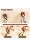 Wooden Kitchen Clips - 2-Pack - 30cm - Hangable - Heat Resistant - For Cooking, Grilling, & Food Serving - Olive Wood & Black Walnut Wood - 3