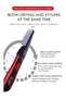 Professional 3 in 1 Hot Air Hair Styler Brush with Interchangeable Attachments | Hair Dryer, Straightener & Volumizer | Ionic Styling Tool for Smooth Hair Styling at Home - 5