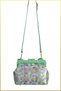 Chin Women's Patterned Scholarship Hand and Shoulder Bag - Water Green - 5