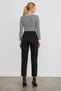 Julia Milano Boyfriend Women's Denim Trousers Daily Casual Wear Black Mom Comfort New Season Black Jean (2026) - 3