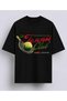 Unisex Oversize Tennis Printed T-Shirt 100% Cotton Tennis Themed Comfortable Fit Short Sleeve T-Shirt
