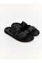 Lcw Steps Black Men's Double-Strap Buckle Slippers