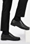 Men's Genuine Leather Classic Casual Shoes Comfortable Fit Black Sensitive 3607-1 m