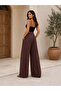 Women's High Waist Skirt Model Soft Comfortable Fit Wide Leg Pants - 4