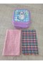 Nutrition Cover Piti Checkered Set of 2 (Multicolor-Pink) - 3