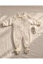 100% Knitwear Unisex Footed Jumpsuit