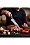 10-Piece Kitchen Knife Set with Storage Bag, Fork & Sharpener, Ultra-Sharp Chef Knives for Meat & Vegetable Prep, Ergonomic Handle Cooking Cutlery Set for Home Kitchens & Chefs - 3