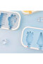 2-pack 8-hole BPA-free silicone popsicle molds with fruit patterns and sticks for kids - 3